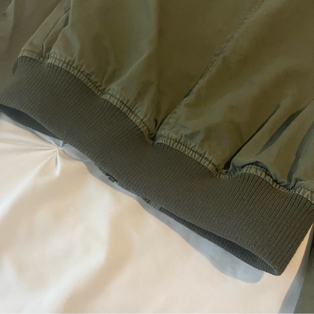 Ambiance Small Olive Bomber Jacket - Picture 5 of 16